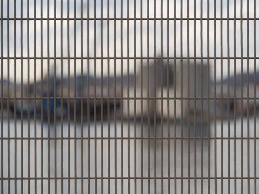 Забор решетчатый металлический WAQ 31